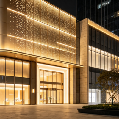 Customized Facade Lighting Solution
